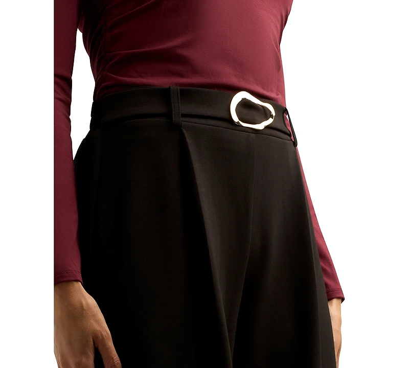 Bcx Juniors' Mid-Rise Wide-Leg Pants