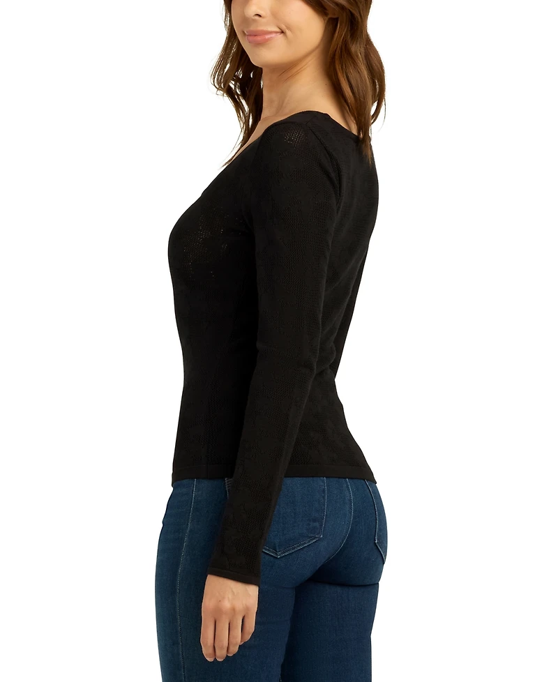 Bcx Juniors' Long-Sleeve Pull-On Sweater