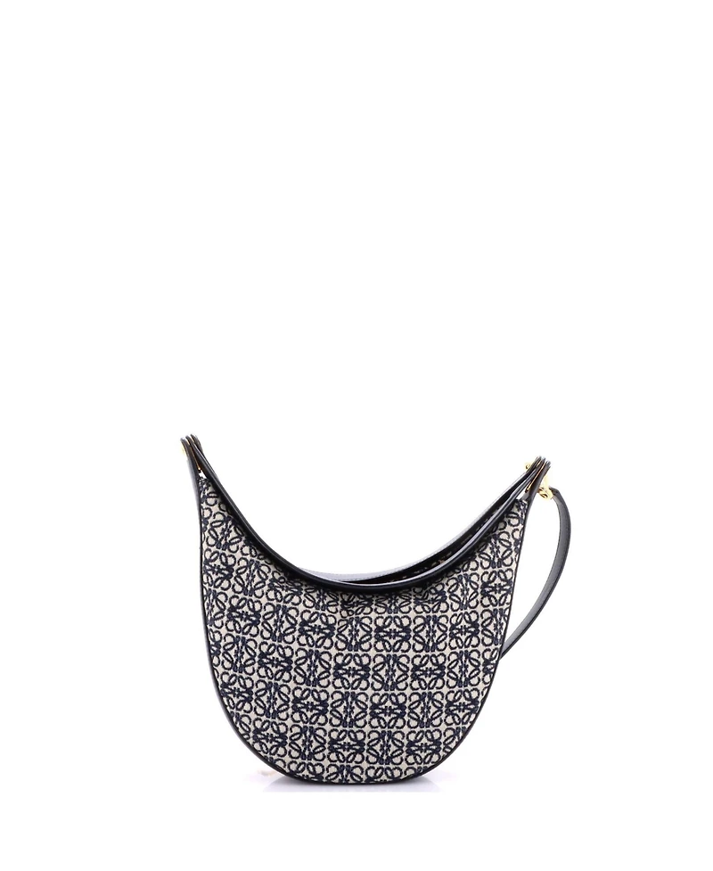 Pre-Owned Loewe Luna Hobo Anagram Jacquard