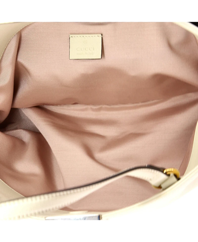 Pre-Owned Gucci Medium Linea Matisse Interlocking G Top Handle Tote Leather