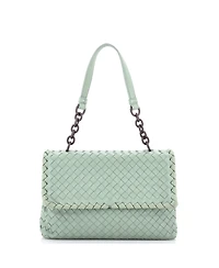 Pre-Owned Bottega Veneta Small Olimpia Shoulder Bag Intrecciato Nappa