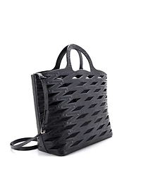 Pre-Owned Balenciaga Large Neo Basket Bag Cutout Embossed Leather