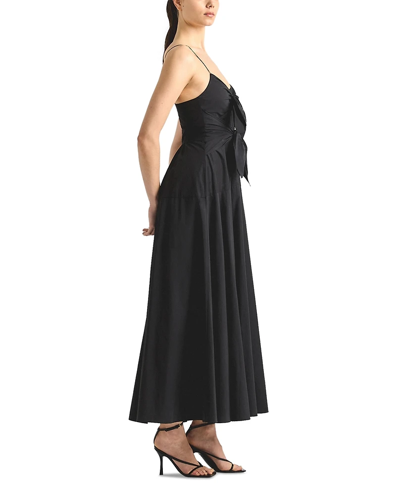 Derek Lam 10 Crosby Women's Unity Sweetheart Neck Tie-Front Dress