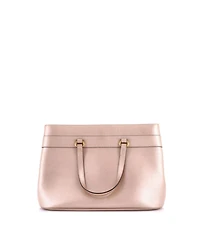 Pre-Owned Gucci Medium Bright Bit Convertible Tote Leather
