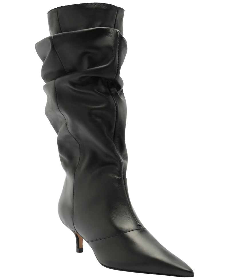 Arezzo Women's Skyler Low Stiletto Dress Boots