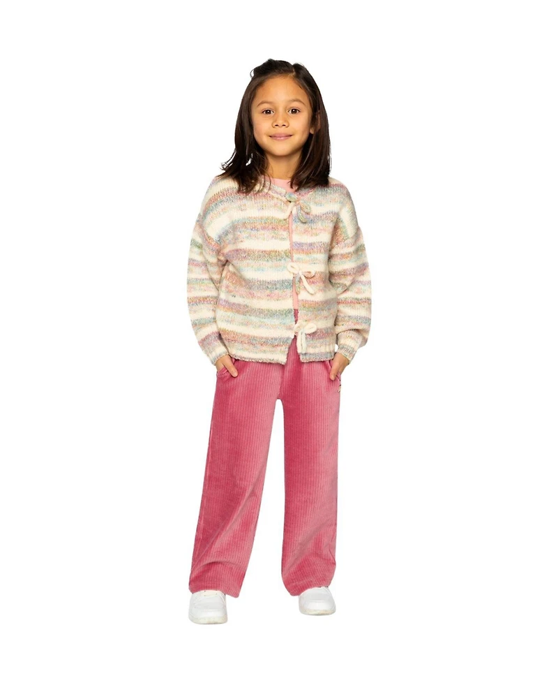 Deux par Deux Toddler Girl's (2T-5T) Knitted Cardigan Knitwear