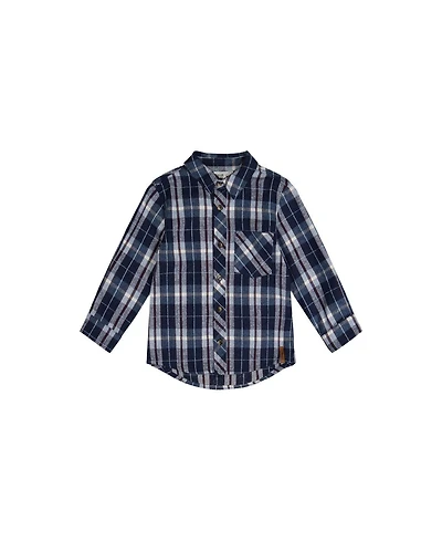 Deux par Toddler Boy (2T-5T) Flannel Shirt