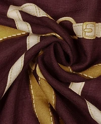 Lauren Ralph Belting Large Square Scarf