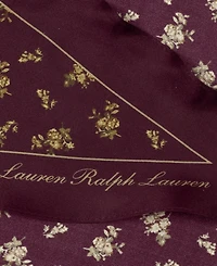 Lauren Ralph Lauren Floral Small Diamond Scarf