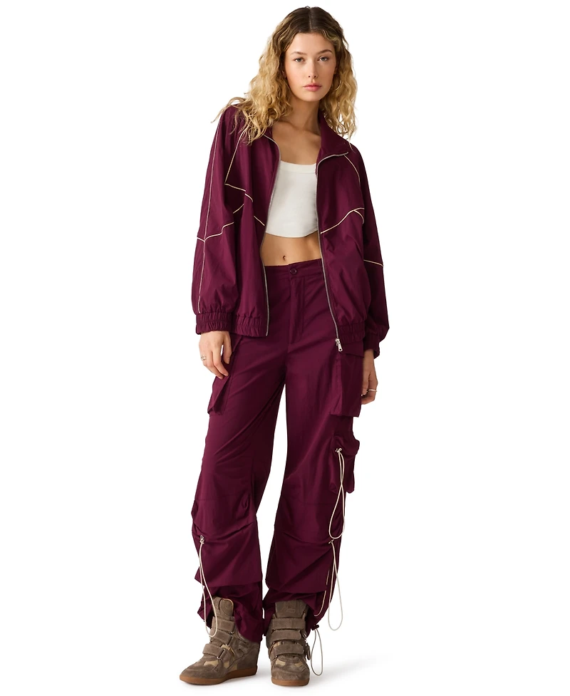 Steve Madden Women's Jacey Zip-Front Jacket