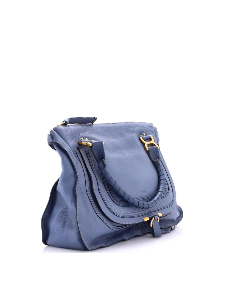 Pre-Owned Chloe Large Marcie Shoulder Bag Leather