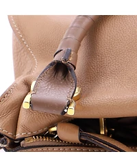 Pre-Owned Chloe Small Marcie Satchel Leather