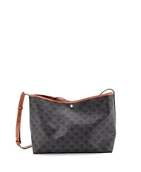 Pre-Owned Celine Soft Shopper Tote Triomphe Coated Canvas