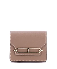 Pre-Owned HERMES Roulis Slim Wallet Chevre Mysore
