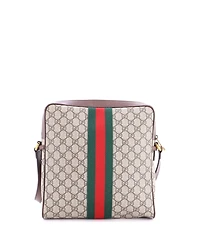Pre-Owned Gucci Medium Ophidia Messenger Bag Gg Coated Canvas