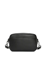 Susu Avery Pebble Leather Camera Bag Structured Crossbody Purse with Wide Strap