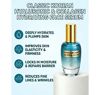 Lovery Hyaluronic Acid and Collagen Wrinkle-Reducing Facial Serum -Korean Skincare Hydrating Treatment