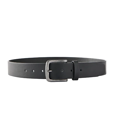 Cotton On Men's Classic Wide Square Buckle Belt
