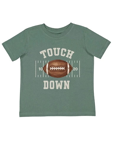 Sweet Wink Little Boys Touchdown Short Sleeve T-Shirt