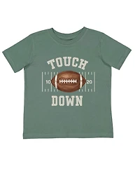 Sweet Wink Little Boys Touchdown Short Sleeve T-Shirt