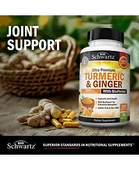 Turmeric & Ginger Supplement 2000mg, 160 ct