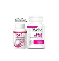 Kyolic Aged Garlic Extract Formula 105, Detox and Anti-Aging, 100 Capsules