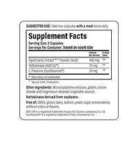 Kyolic Aged Garlic Extract Formula 109, Blood Pressure Health, 240 Capsules