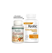 Kyolic Aged Garlic Extract Formula 111, Healthy Inflammation Response, Curcumin
