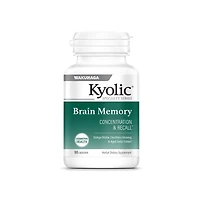 Kyolic Specialty Series Brain Memory, For Concentration and Recall, 90 Capsules