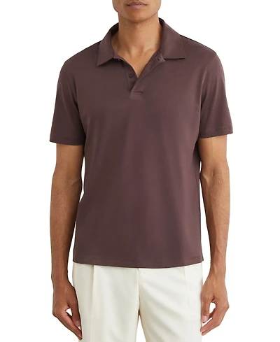 Reiss Men's Earl Air-Water Cotton Polo Shirt