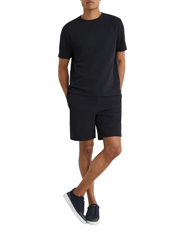 Reiss Men's Cole Textured Modern-Fit Crew-Neck T-Shirt