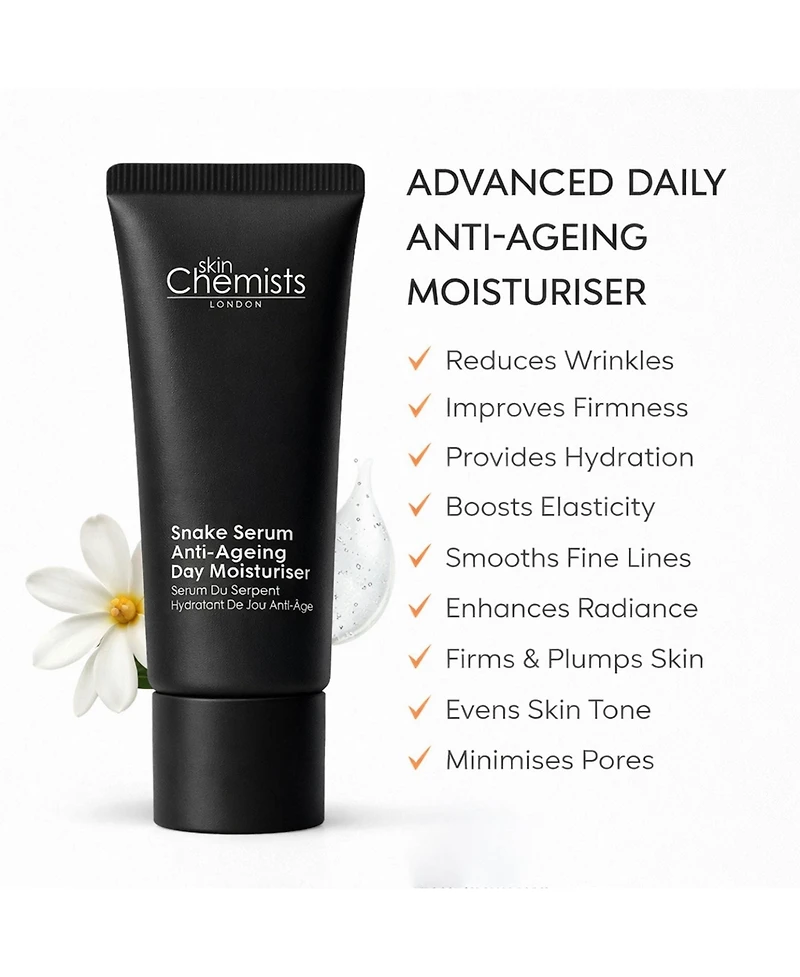skinChemists Snake Serum Anti-Aging Day Moisturizer 50ml