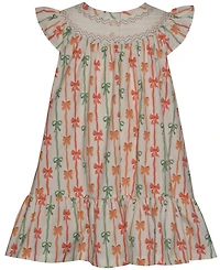 Bonnie Jean Girls' 2T-6X Short-Sleeve Dress
