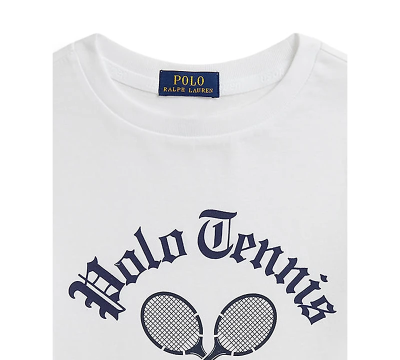 Polo Ralph Lauren Boys' 2T-7 Us Open Tennis Short-Sleeve T-Shirt