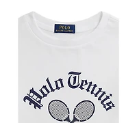 Polo Ralph Lauren Boys' 2T-7 Us Open Tennis Short-Sleeve T-Shirt