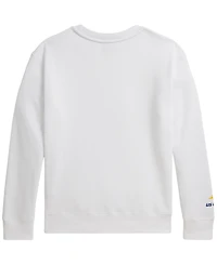 Polo Ralph Lauren Boys' 8-20 Us Open Bear Long-Sleeve Sweatshirt