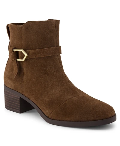 Toms Women's Delilah Buckle Ankle Booties