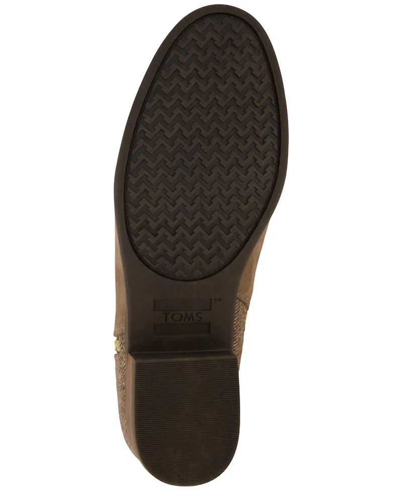 Toms Women's Dahlia Zipper Ankle Booties