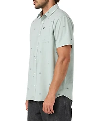 O'Neill Men's Button-Up Collared Print Shirt