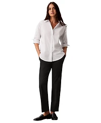 Calvin Klein Women's Easy Care Long-Sleeve Shirt