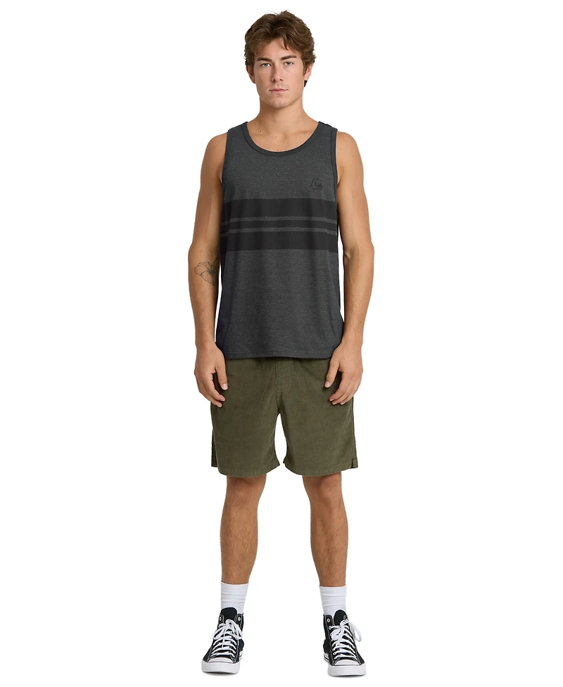 Quiksilver Men's Original Striped Cotton Tank Top