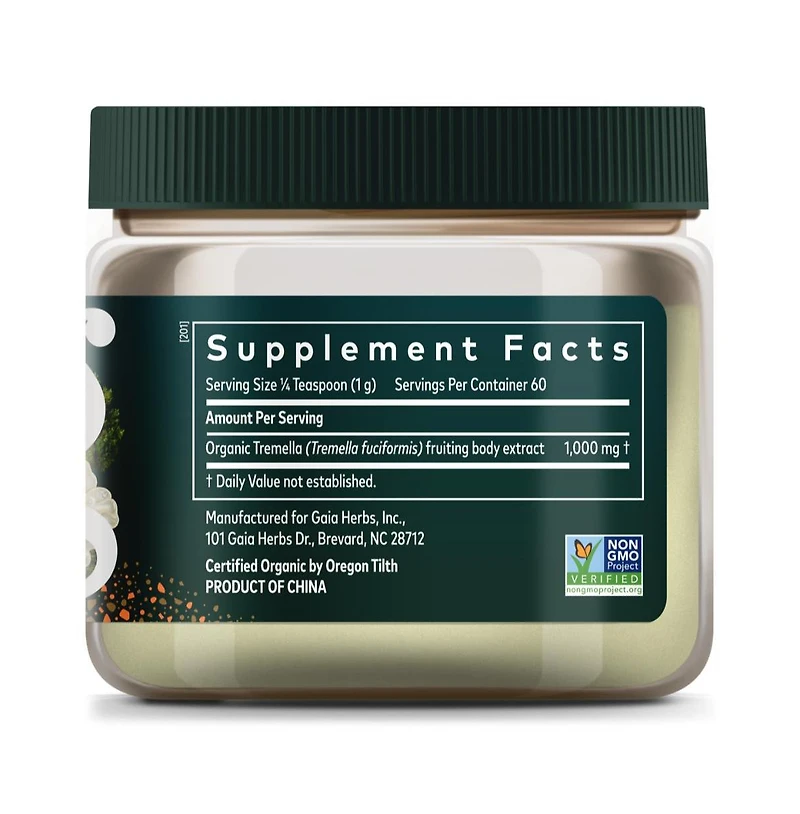 Gaia Herbs Tremella Mushroom Powder