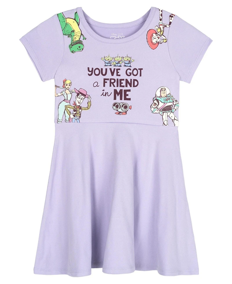 Frozen Girls 2 Pack Skater Dresses