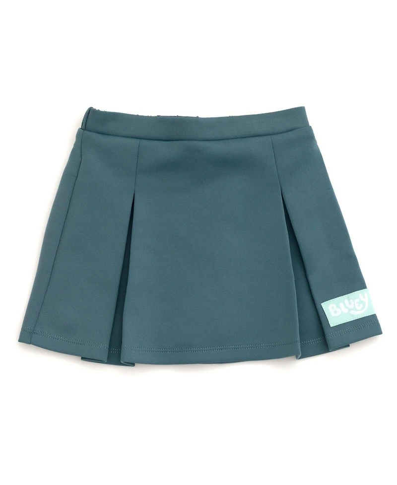 Bluey Toddler Girl's (2T-4T) Pleated 2-Piece Sweatshirt and Skirt Set