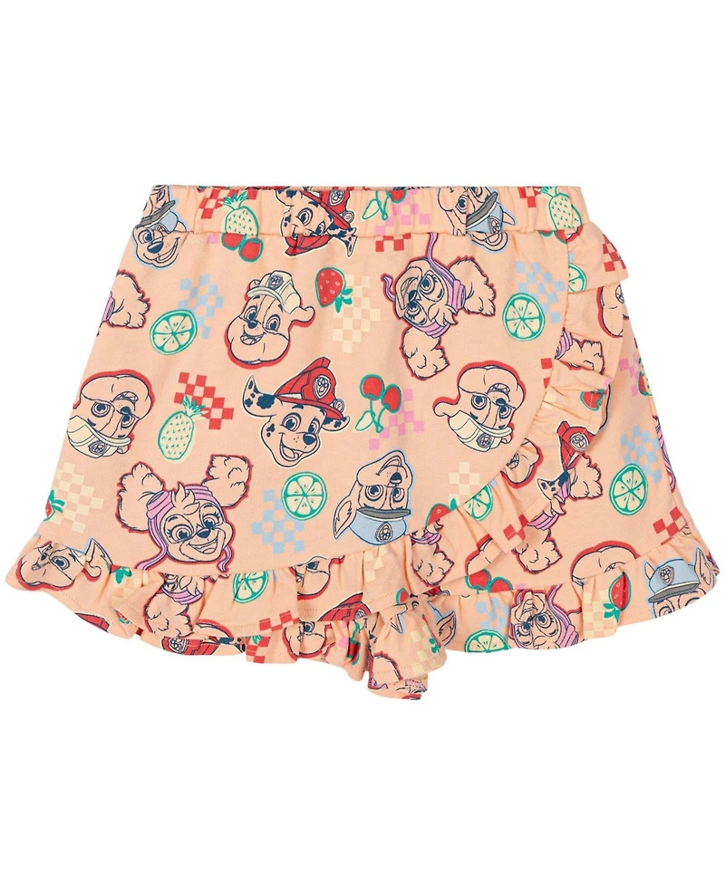 Paw Patrol Girl's (5-12) 2-Piece Tee and Skort Set