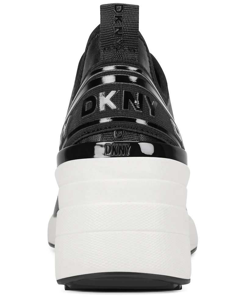 Dkny Women's Keeva Slip-On Wedge Sneakers