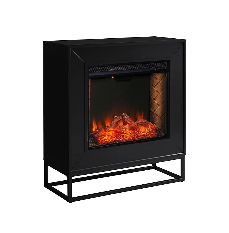 Augusta Home Holly and Martin Frescan Criss-Cross Electric Fireplace