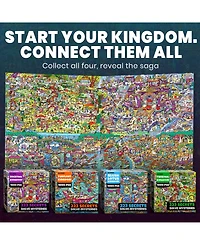 Quokka 1000 Piece Puzzle for Adults – 223 Hidden Secrets, Engaging Audio Story, Snap-Tight Thick Pieces