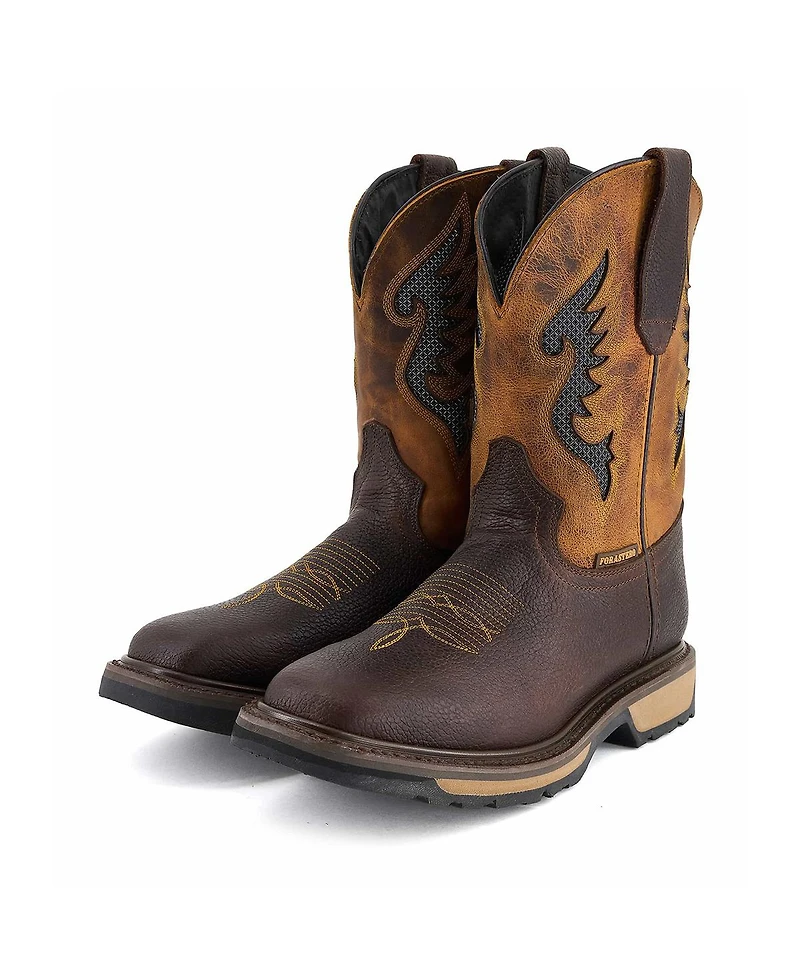 Forastero Men's Western Genuine Leather Boots