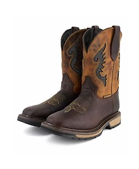 Forastero Men's Western Genuine Leather Boots